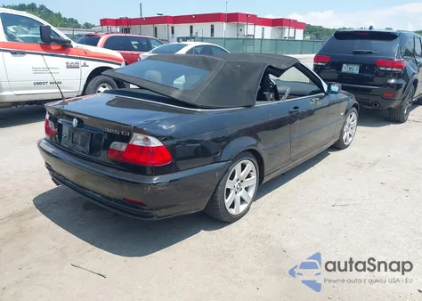 2002 BMW 325Ci из США, поврежденный, VIN WBABS334X2PG88568